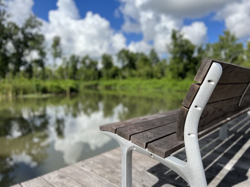 Bench at Bonnet Springs Park