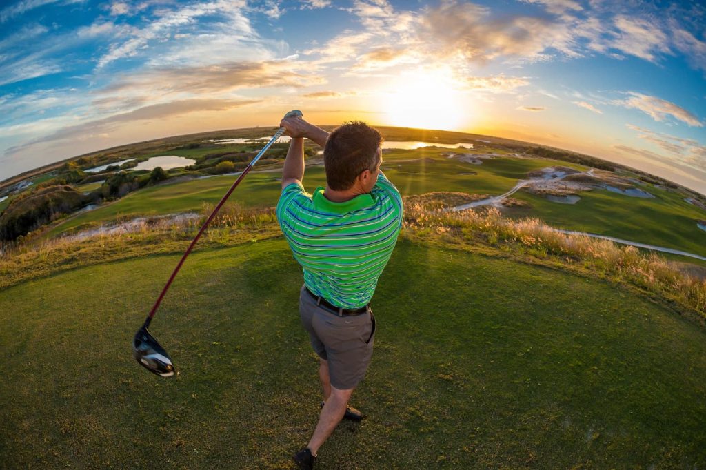 Golf at Streamsong Resort. Central Florida Summer