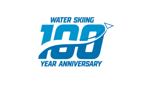 100th Anniversary Waterski Logo